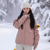 POSITIBEETY 3L Alpine Charm Padded Snow Jacket - Blossom Pink