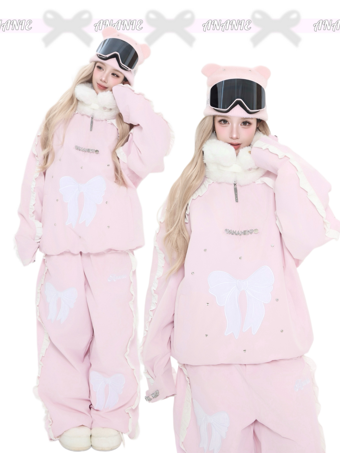 ANANIE Sweet Brownie Performance Ski Suit Set