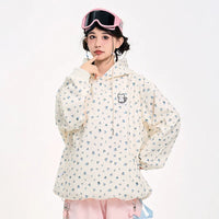 Lovely Ant Color-Blocked Waterproof Snow Pants