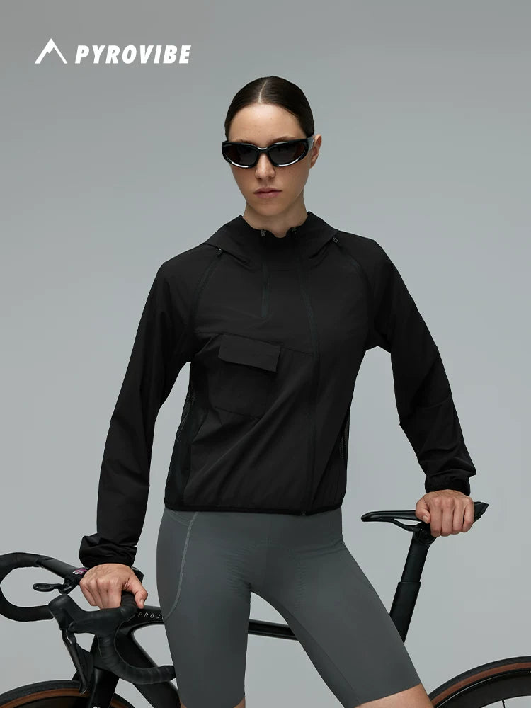 PyroVibe Convertible UV Cycling Jacket