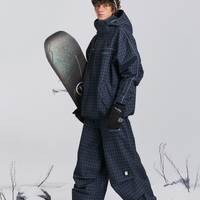 Molocaster Twilight Plaid Ski Suit Set
