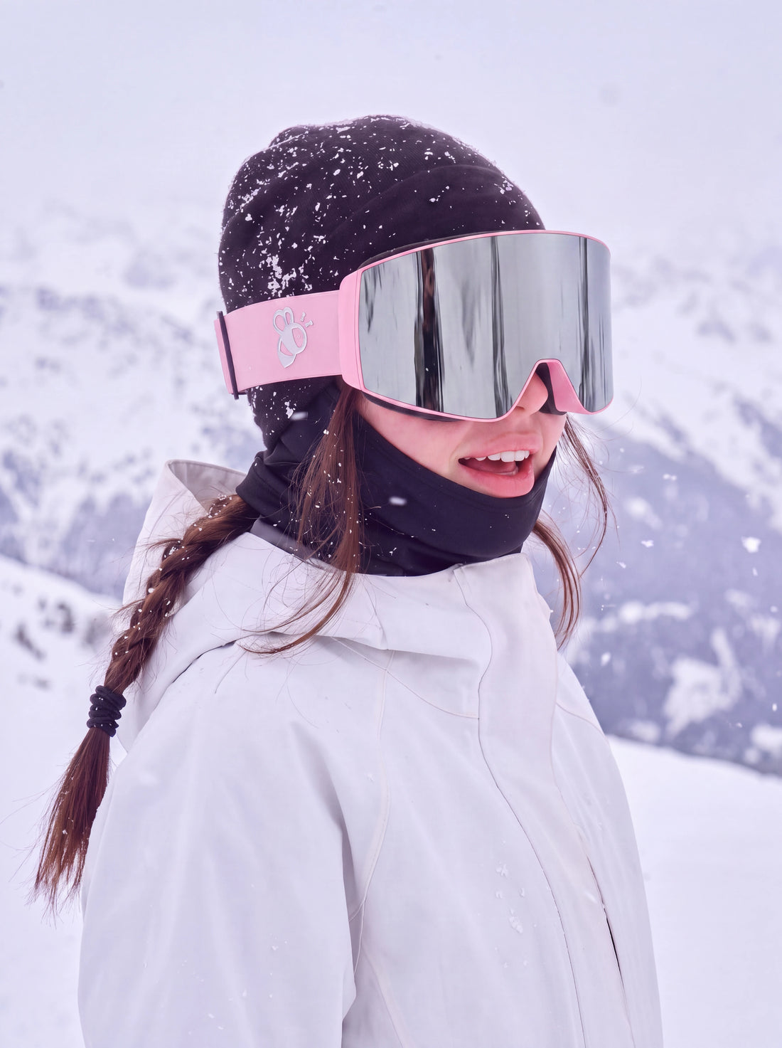 POSITIBEETY 4D Magnetic Anti-Fog Ski Goggles