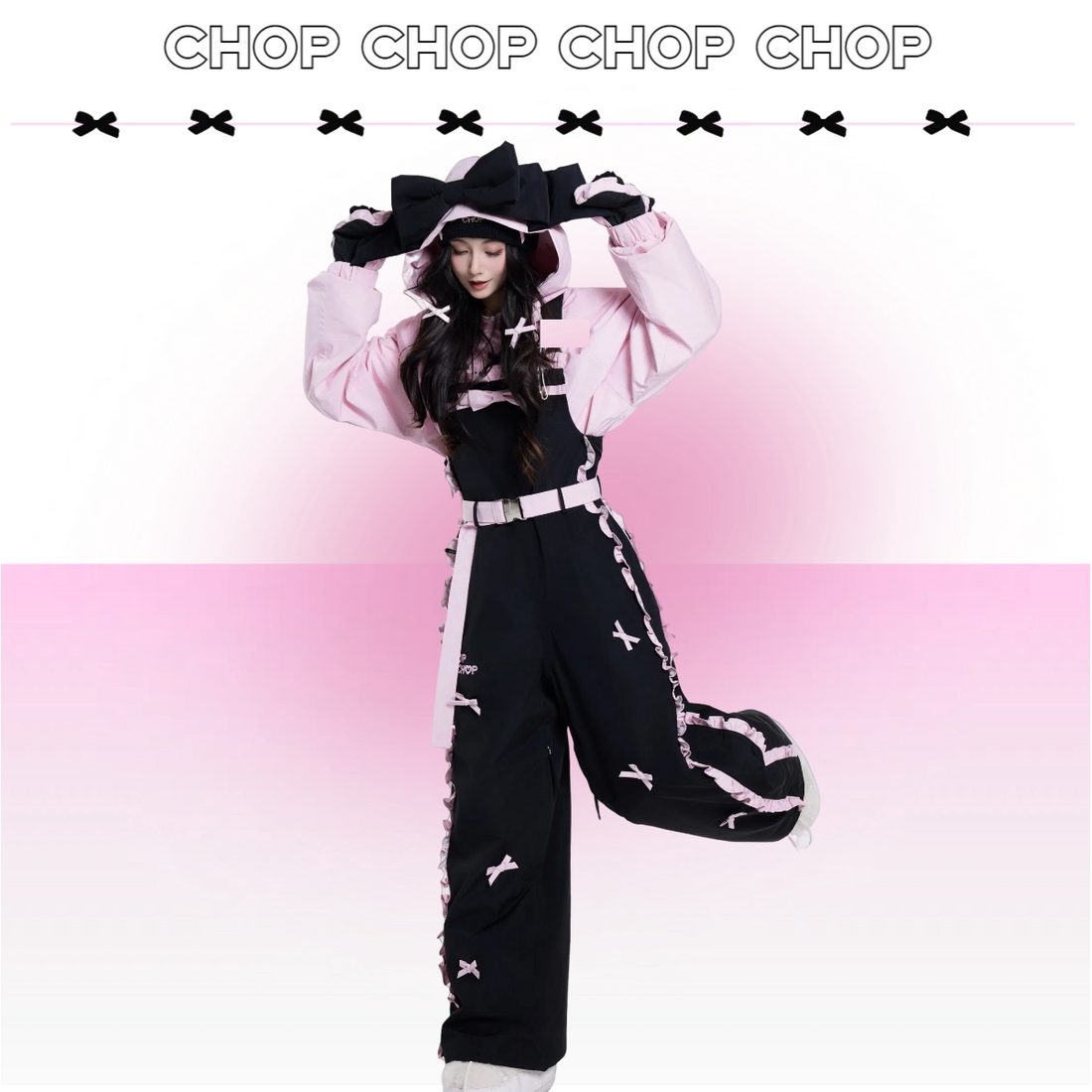 CHOPCHOP Bowknot Sweet & Cool Padded Snow Suit