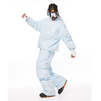 Chillwhite Light Blue Bloom Freestyle Snow Wear Collection