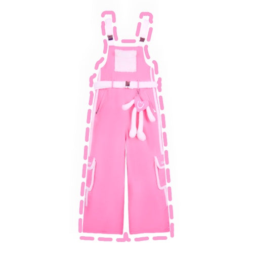 CHOPCHOP Candy Pop Fluffy Snow Bibpants and Hoodie | 23new, snow coat | RicosBoutique