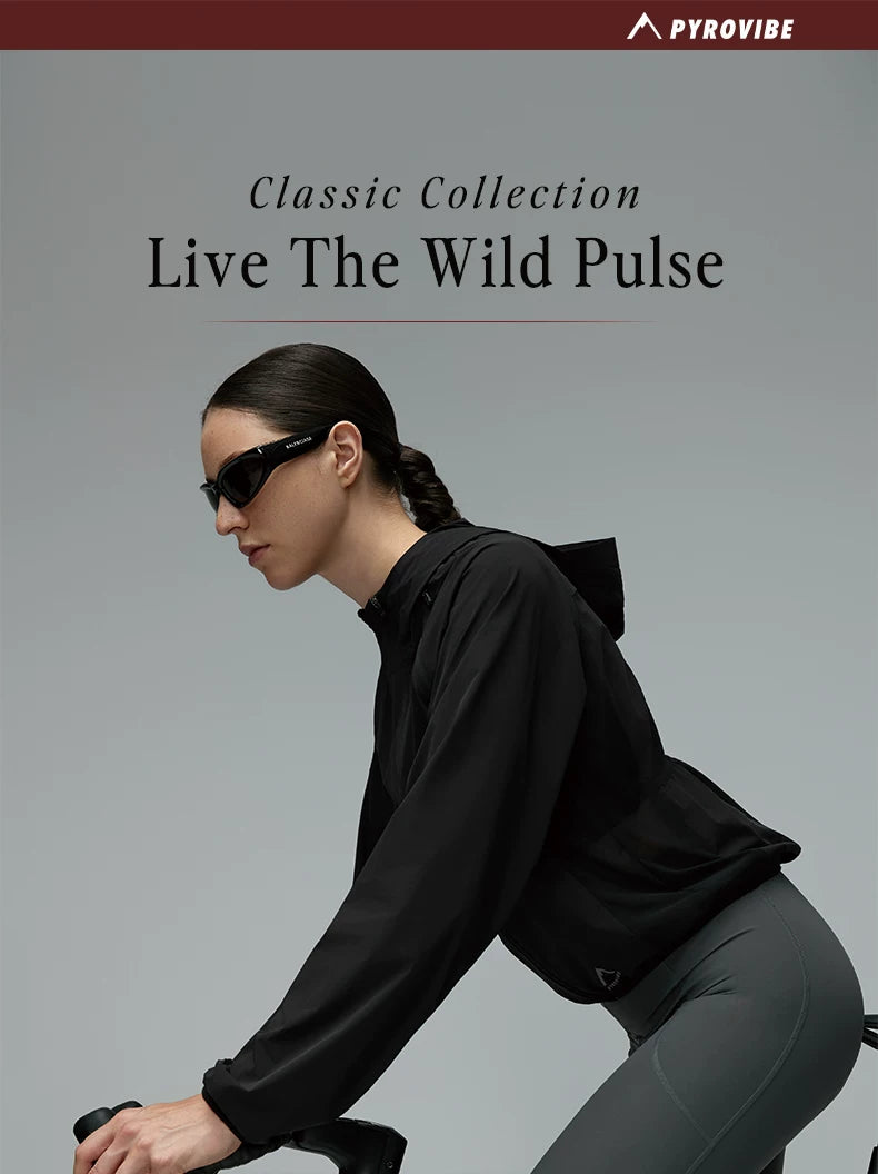 PyroVibe Convertible UV Cycling Jacket