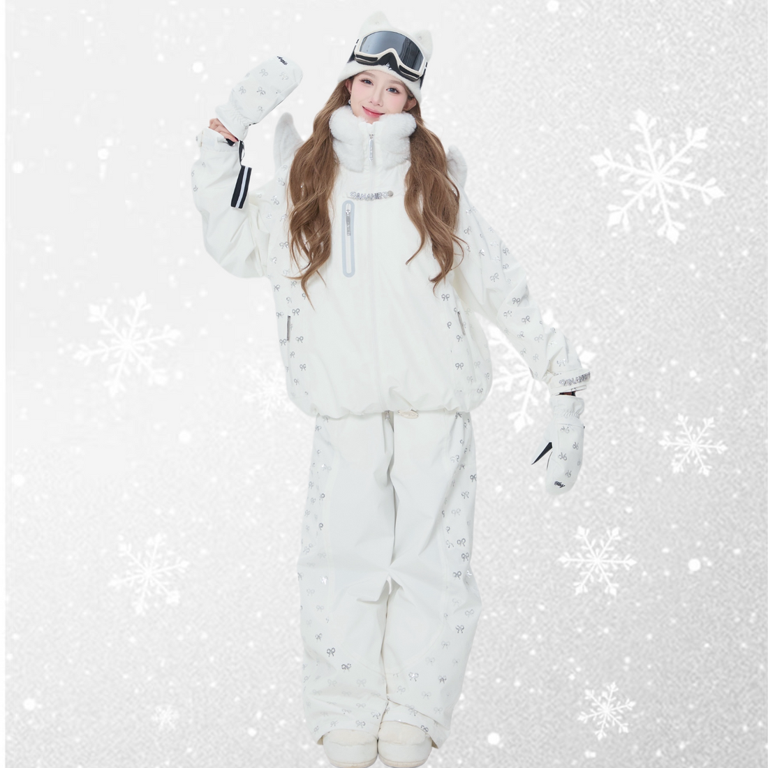 Ananie Angel Wings Women’s Waterproof Ski Suit Set