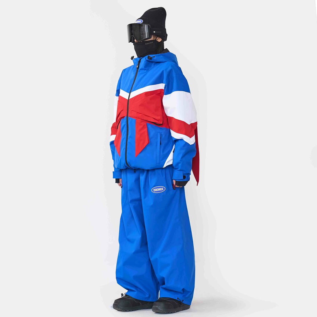 DOOREK Women’s Giant Bowknot Waterproof Ski Suit