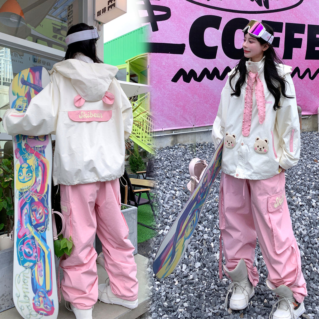 Skibear Baby Doll Snowboarding Jackets and Pants (PRE-ORDER) | 23new, other, skibear, trending | RicosBoutique
