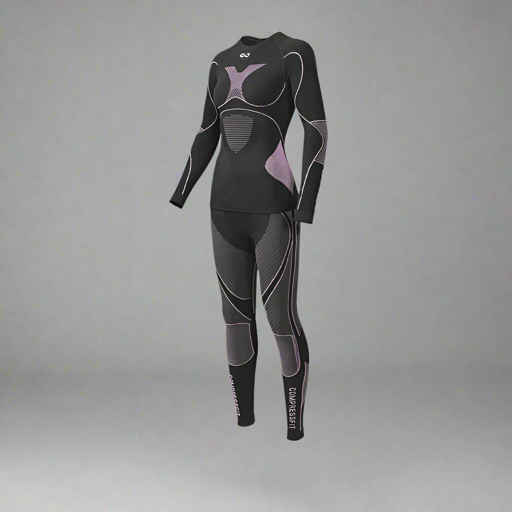 Winter Ski & Snowboard Seamless Thermal Base-layer Sets (For Women)