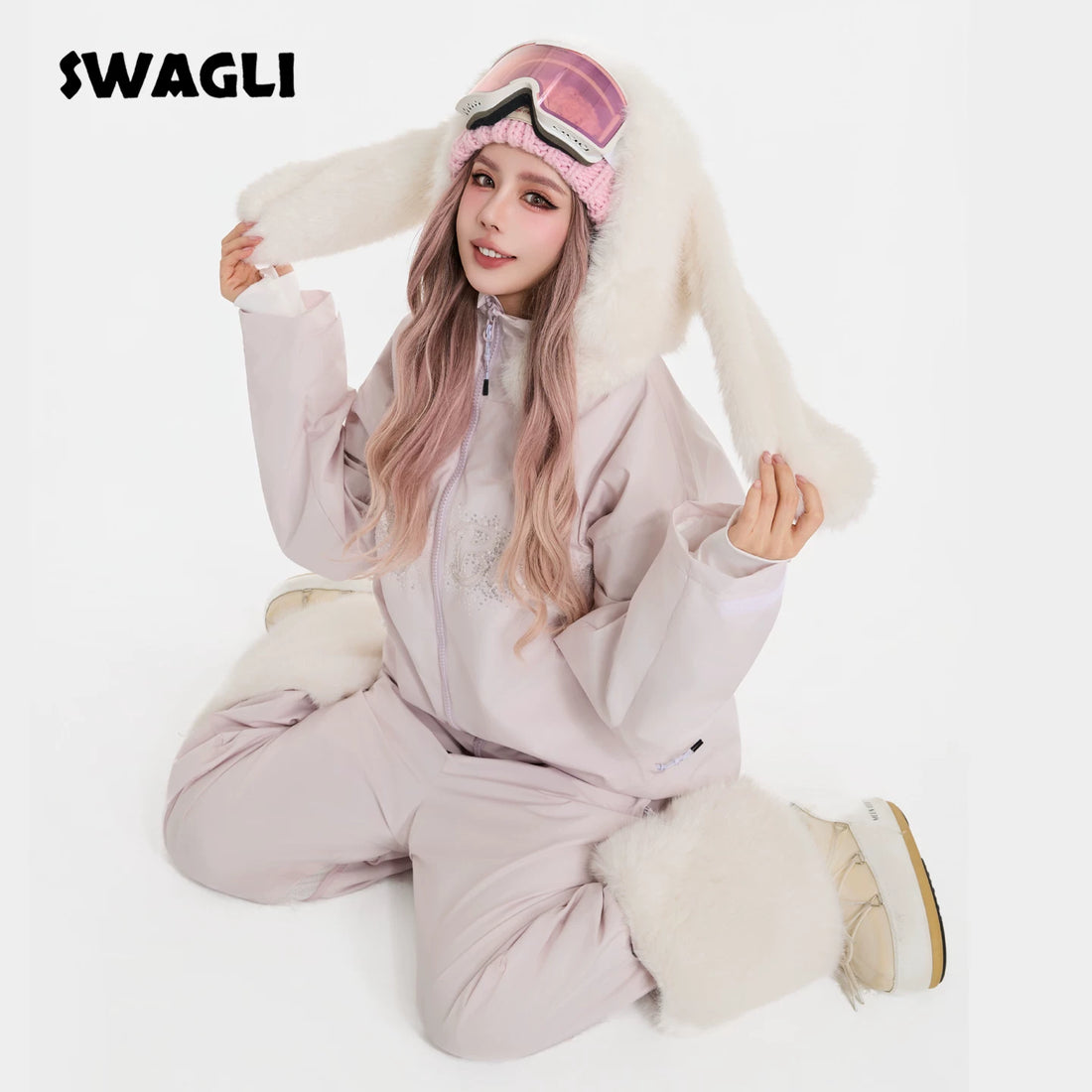 SWAGLI BunnyPop Snow Suit