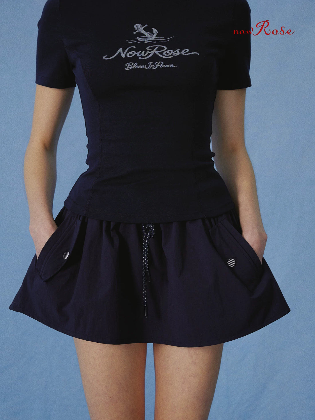 NowRose BreezeFlow Performance Tennis Skort