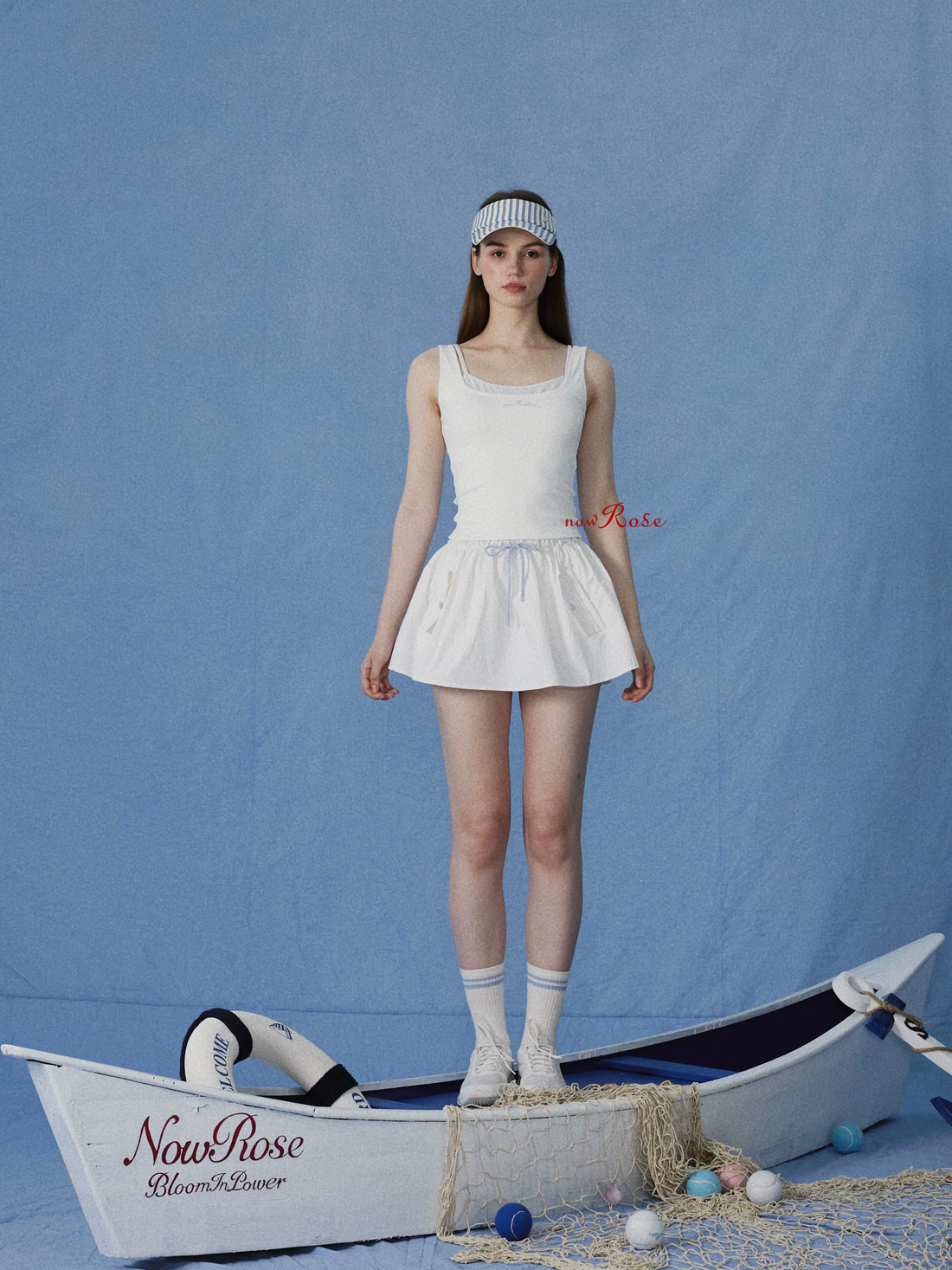 NowRose BreezeFlow Performance Tennis Skort