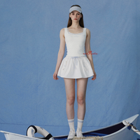 NowRose BreezeFlow Performance Tennis Skort