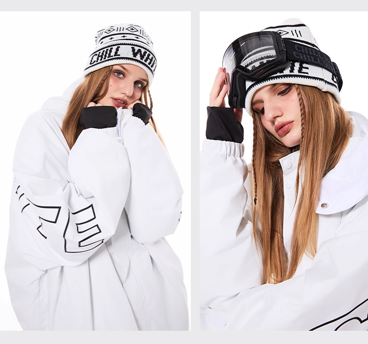 Chillwhite White Logo Snow Suit