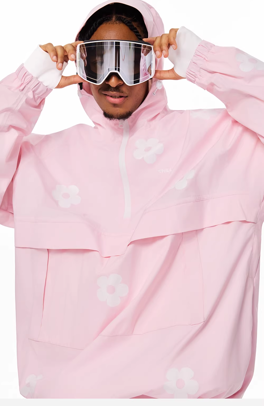 Chillwhite Light Pink Bloom Freestyle Snow Wear Collection