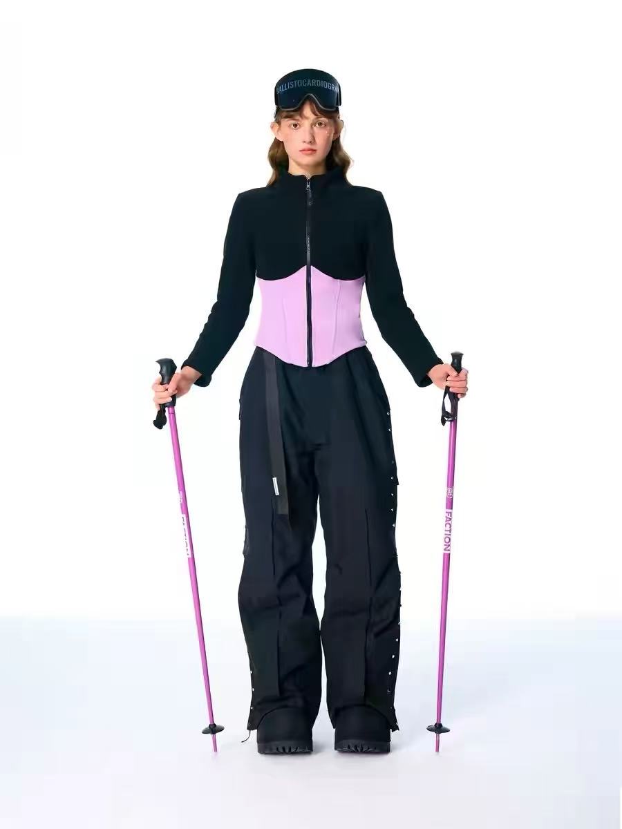 BCG Black & Pink Double-Side Fleece Mid-Layer