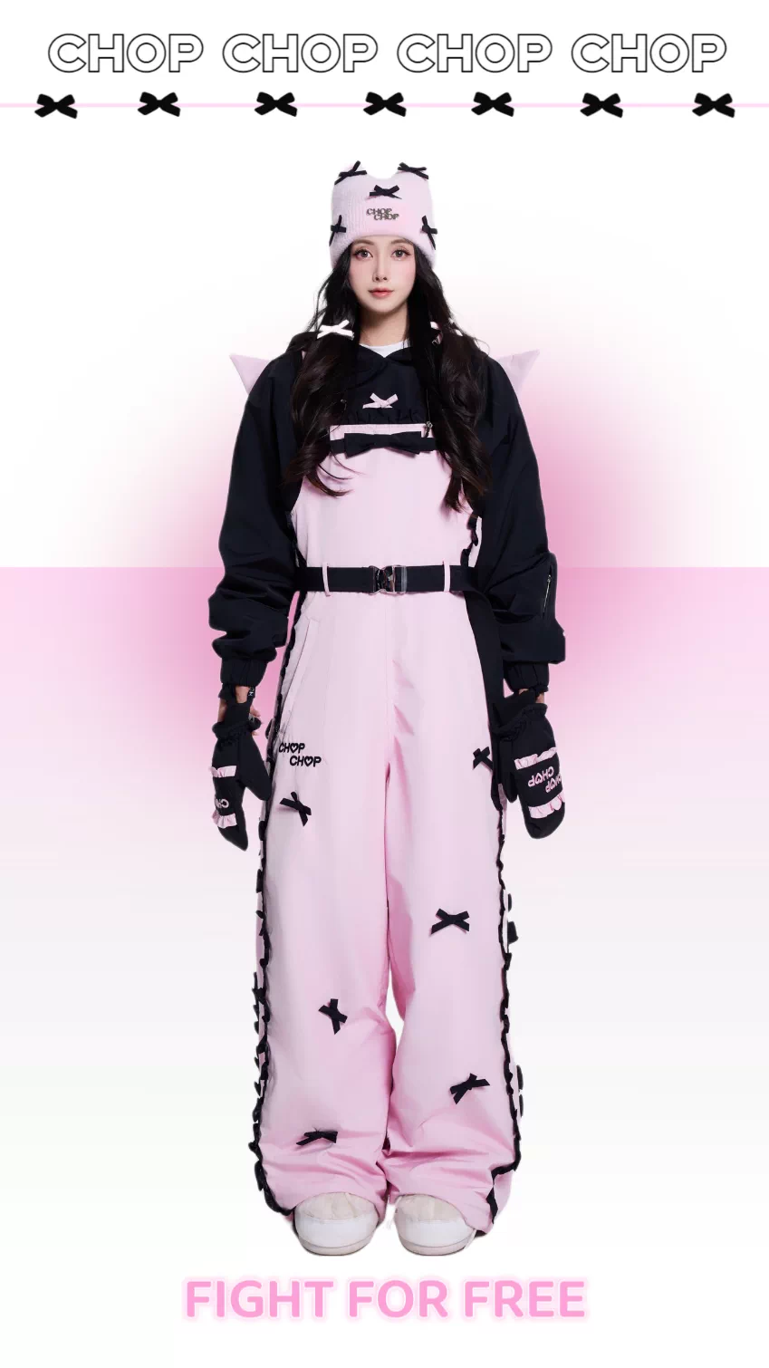 CHOPCHOP Bowknot Sweet & Cool Padded Snow Suit