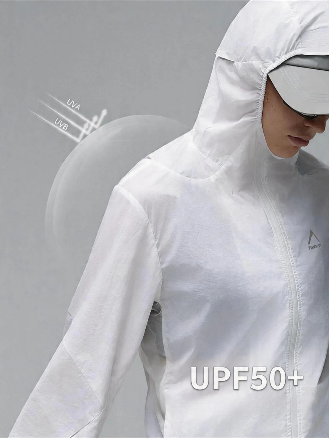 Pyrovibe AuraRide Women's UV Cycling Windbreaker